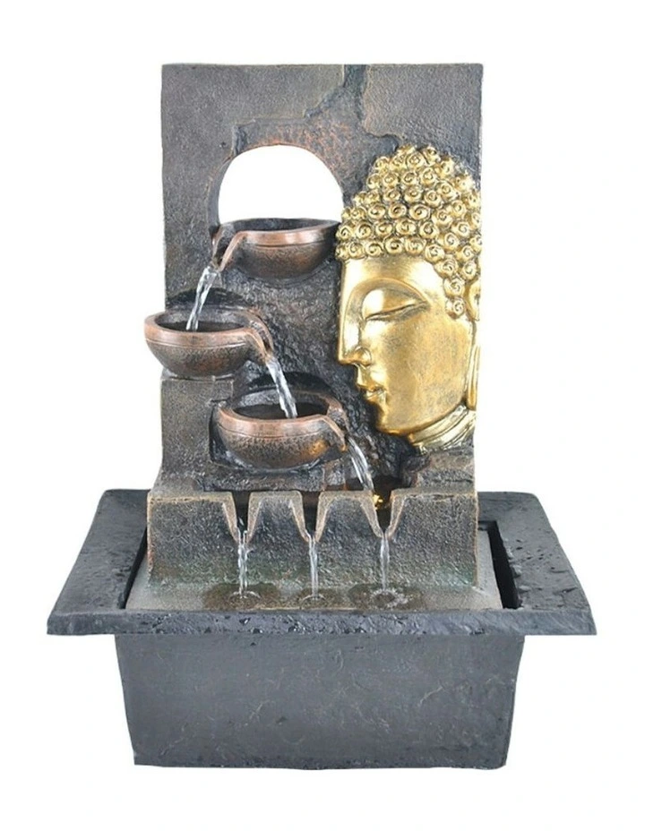 Terracotta Buddha 30x24x40cm in Multi image 2