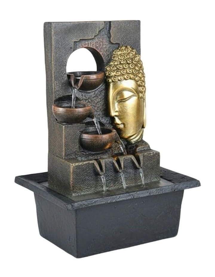 Terracotta Buddha 30x24x40cm in Multi image 3