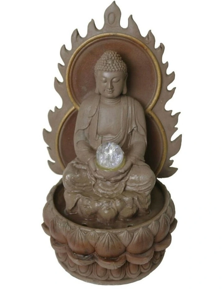 Glorified Buddha 22x22x40.5cm in Multi image 2