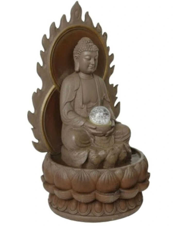 Glorified Buddha 22x22x40.5cm in Multi image 3