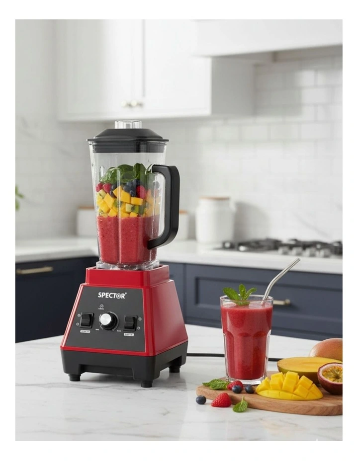 Commercial Blender 2L in Red image 2