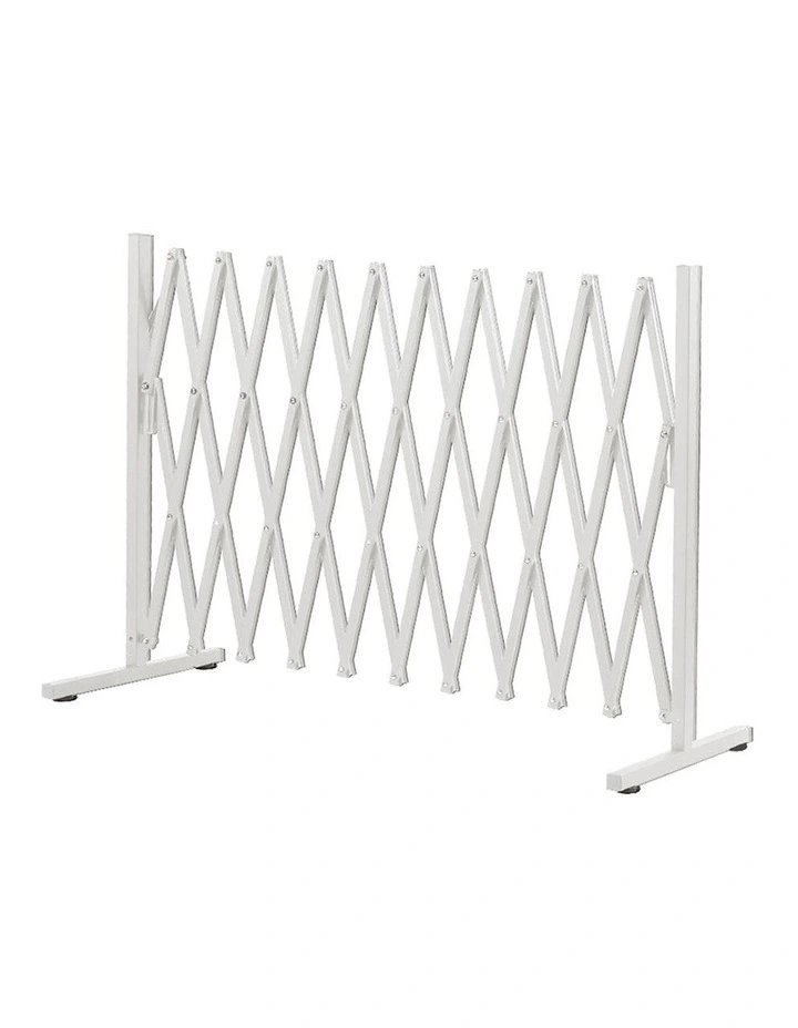 Expandable Barrier Gate in White image 1