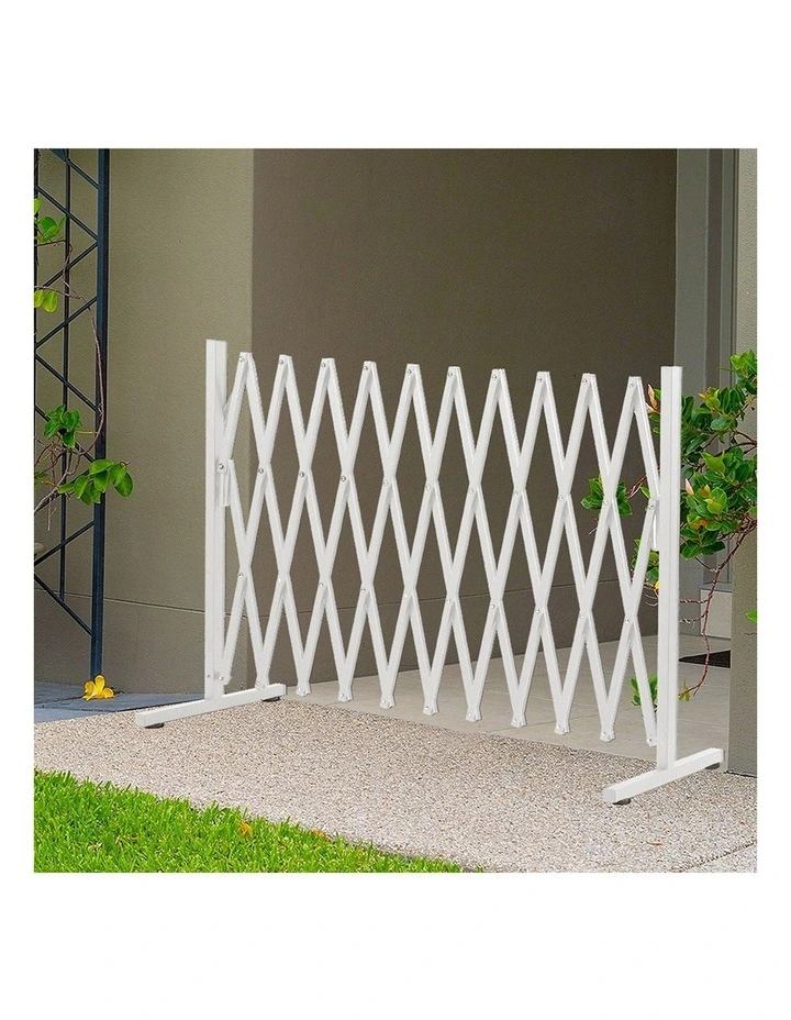 Expandable Barrier Gate in White image 7