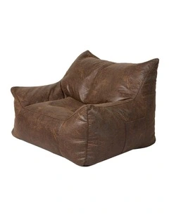 Bean Bag Chair Cover in Brown