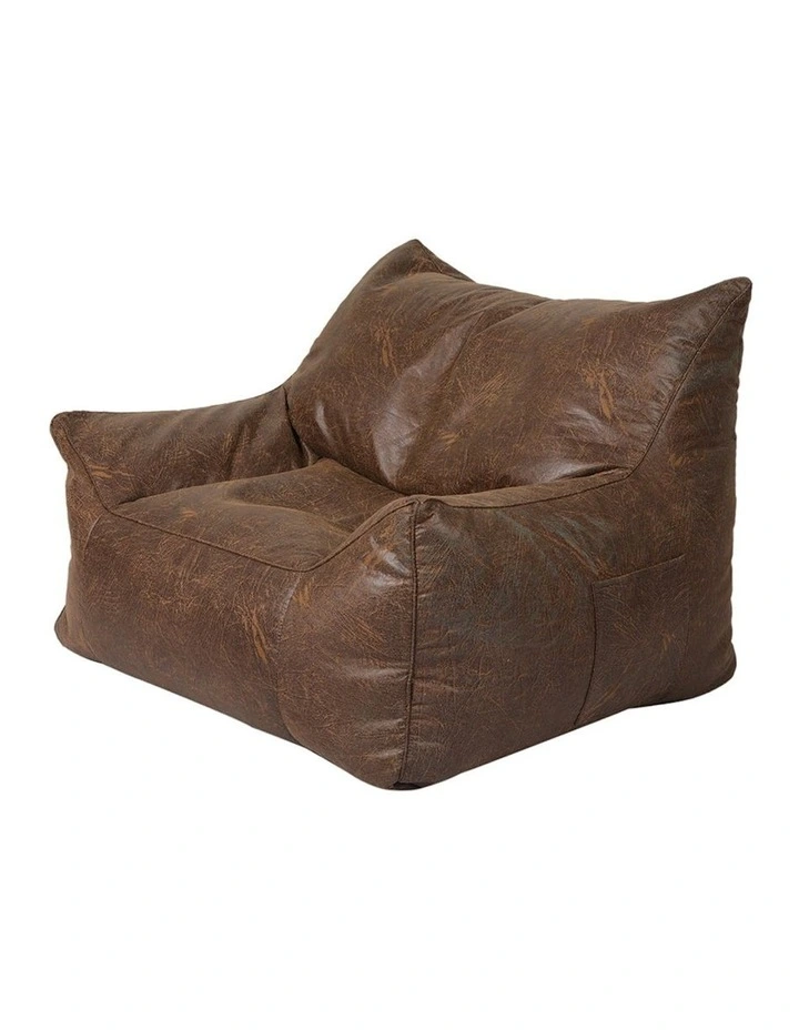 Bean Bag Chair Cover in Brown image 1