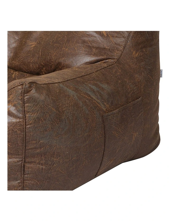 Bean Bag Chair Cover in Brown image 5