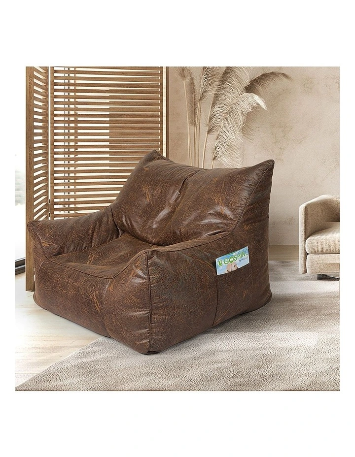 Bean Bag Chair Cover in Brown image 7