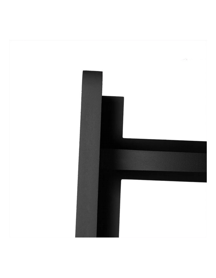 5 Tier Corner Shelf Rack in Black image 5