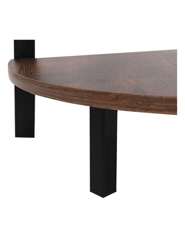 5 Tier Corner Shelf in Brown image 4