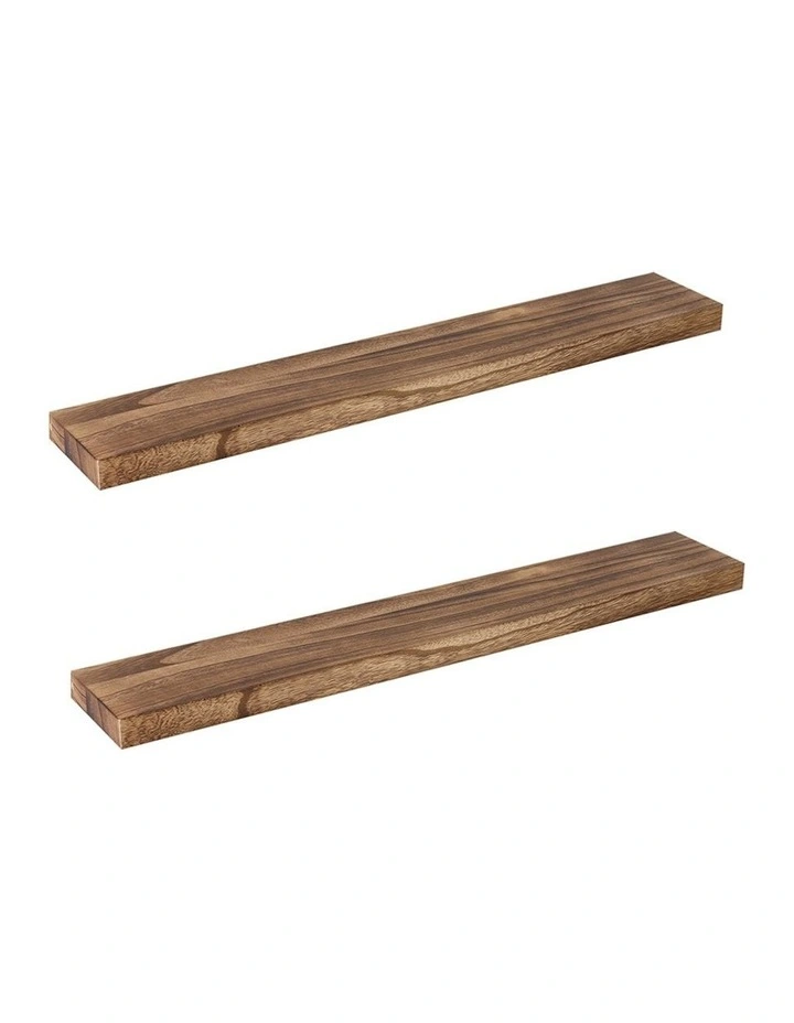 Floating Shelves x2 in Brown image 1