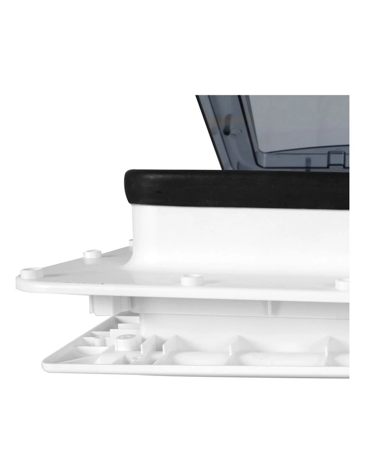Caravan RV Roof Vent 400x400mm in White/Grey image 4