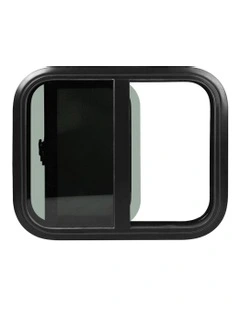 Caravan Sliding Window 600mmx500mm in Black
