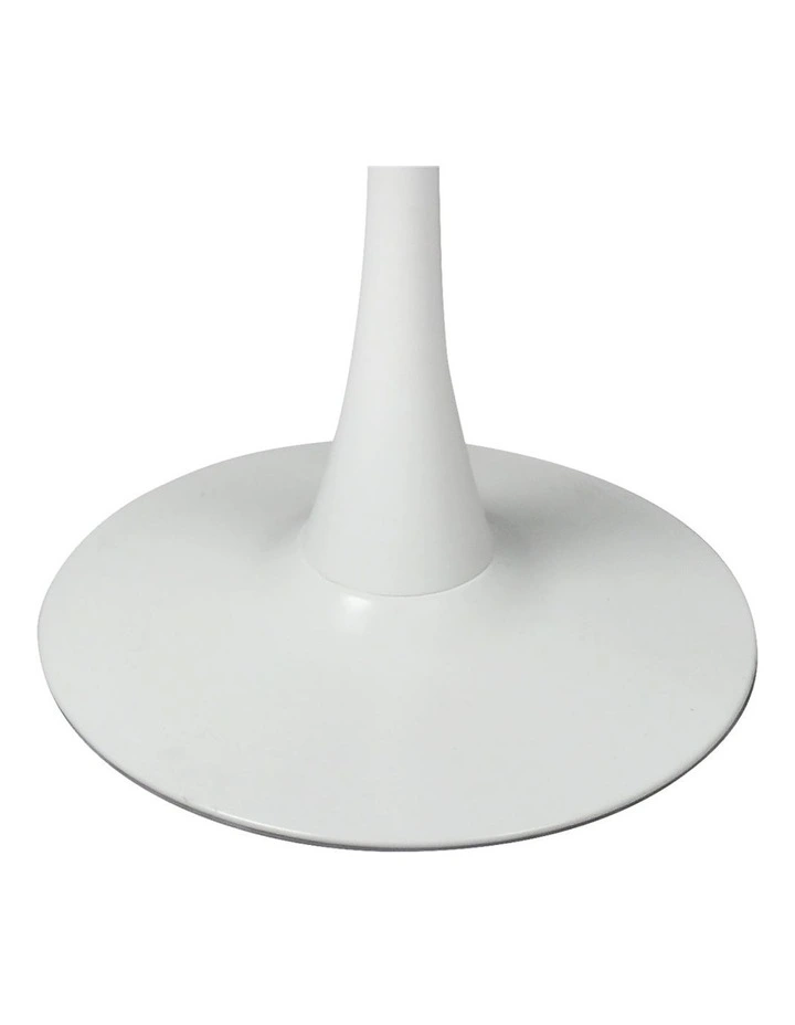 Round Swivel Dining Table 80cm in White image 5