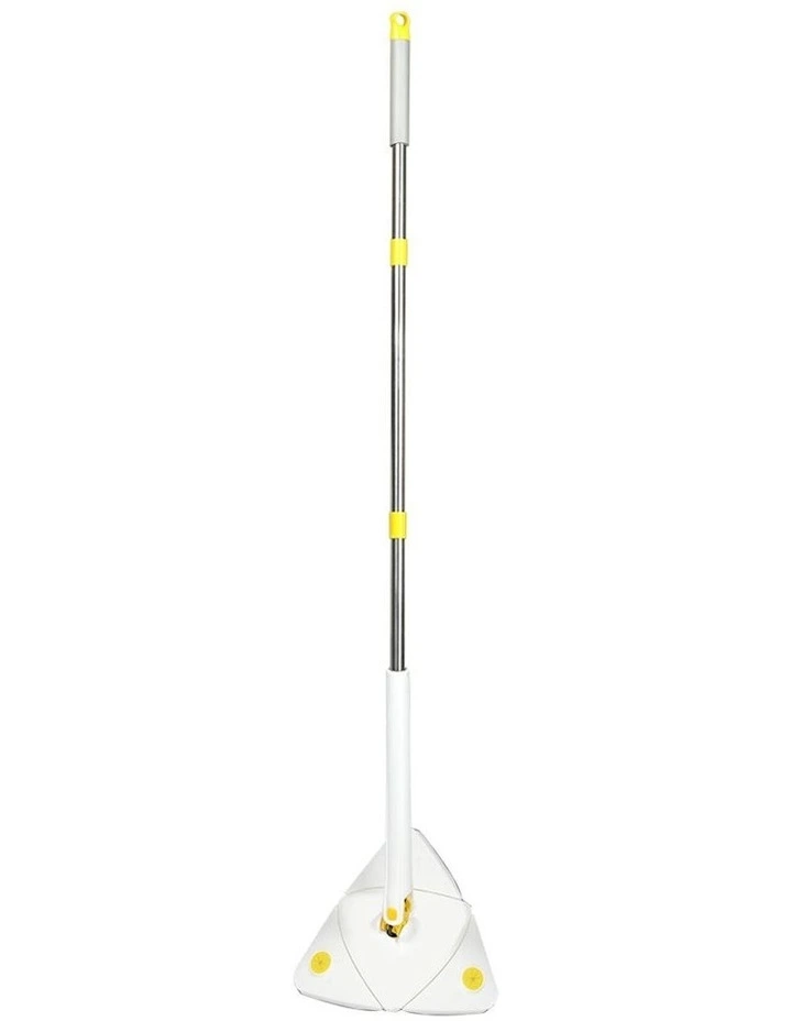 Rotatable Cleaning Mop and 5 Pads in White image 4