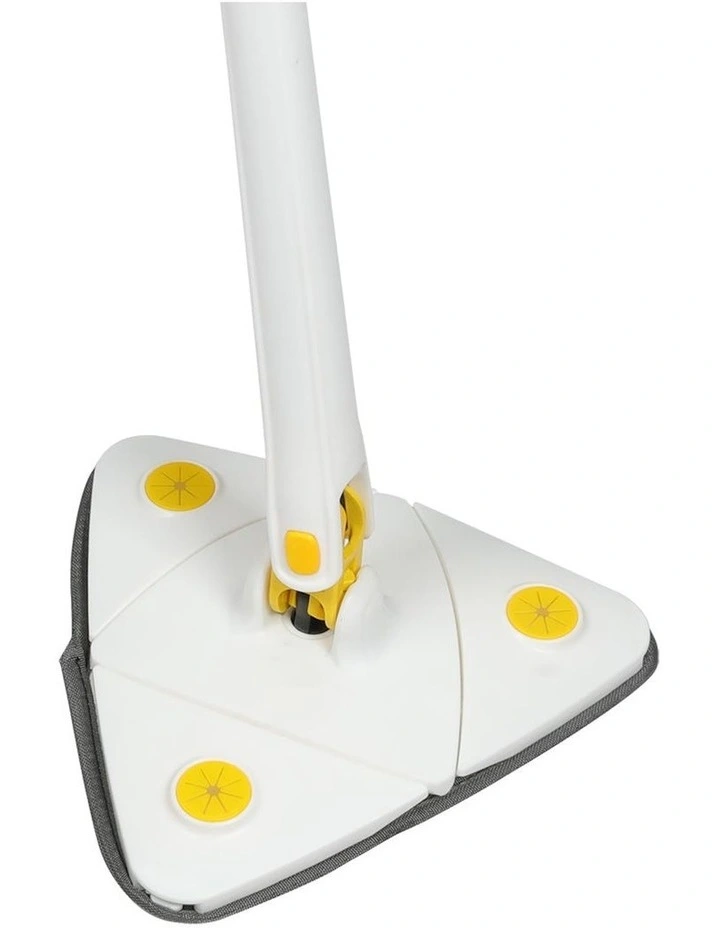 Rotatable Cleaning Mop and 5 Pads in White image 6