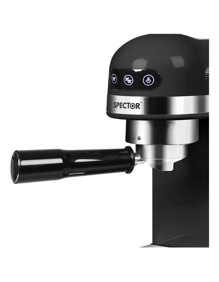 Espresso Coffee Machine in Black image 7