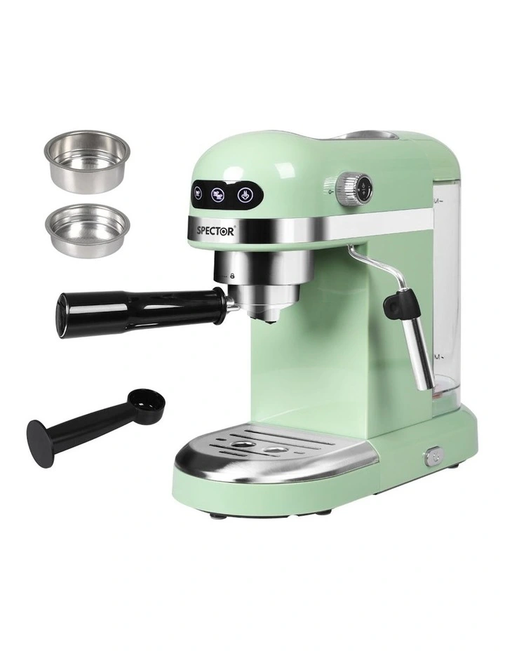 Espresso Coffee Machine in Mint image 1