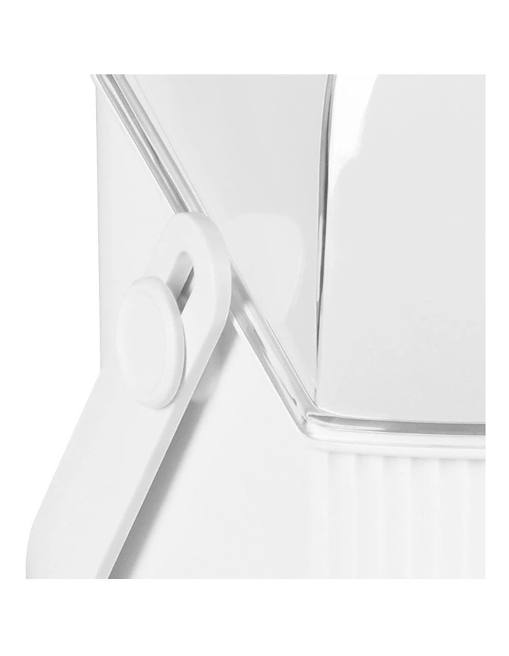 Makeup Organizer Case in White image 6