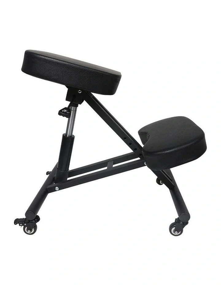 Kneeling Ergonomic Chair in Black image 2