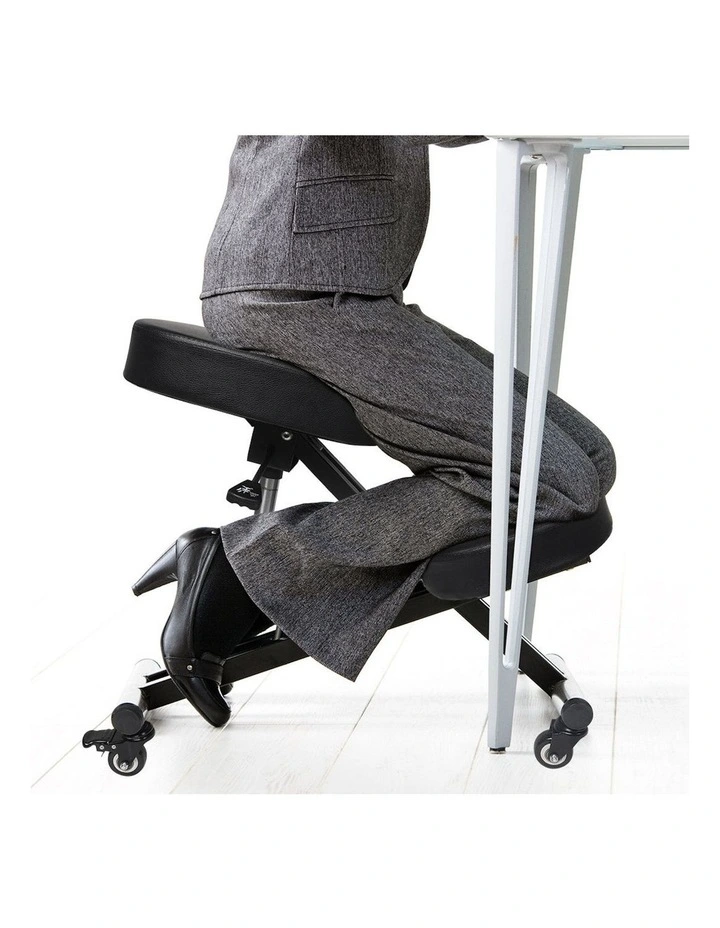 Kneeling Ergonomic Chair in Black image 7