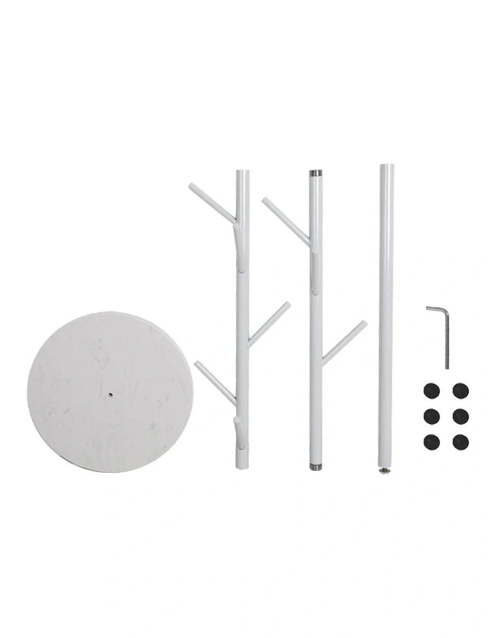 Coat Rack in White image 5