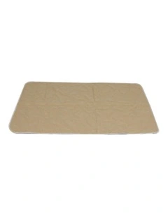 Reusable Jumbo Toilet Training Pads 120x120cm x2 in Brown