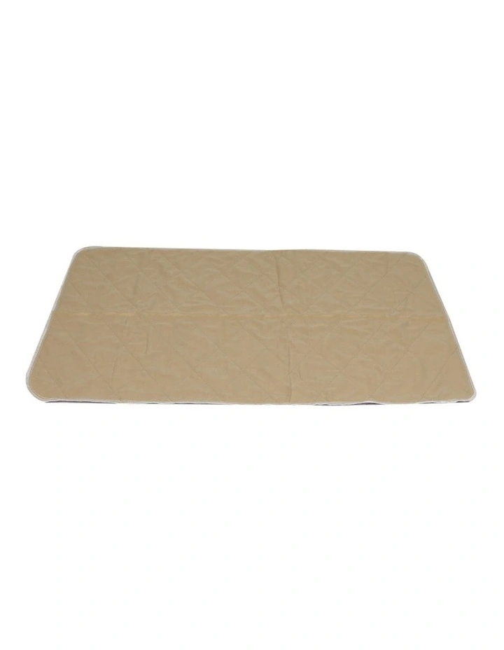 Reusable Jumbo Toilet Training Pads 120x120cm x2 in Brown image 1