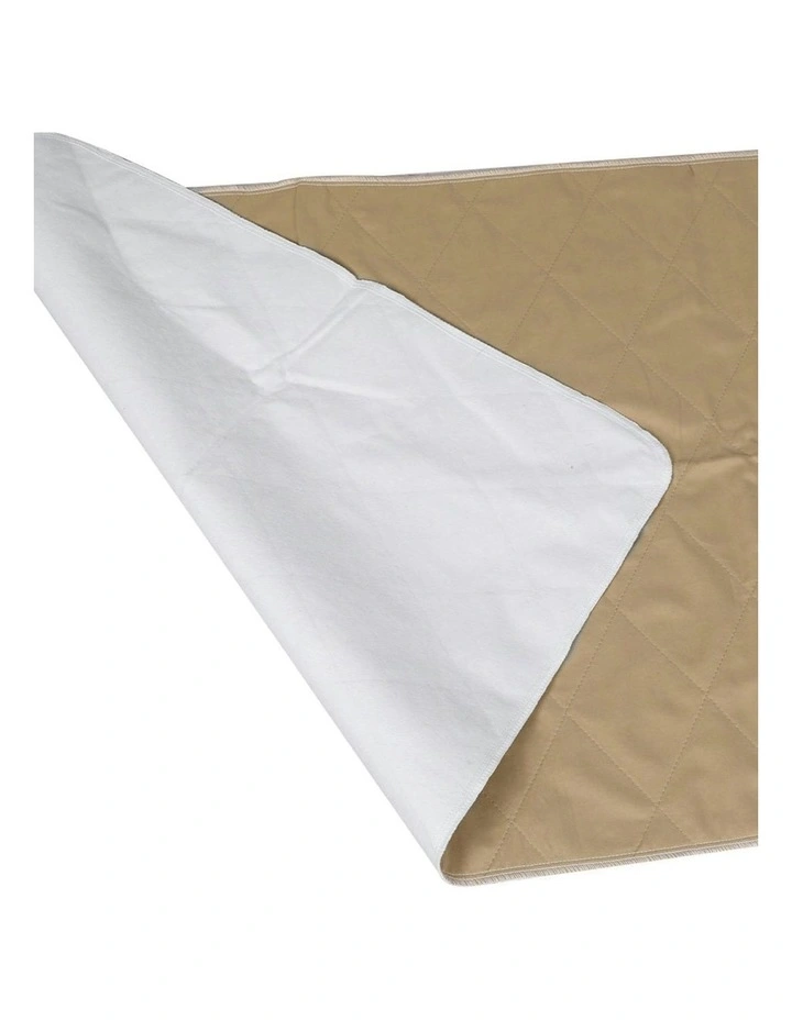 Reusable Jumbo Toilet Training Pads 120x120cm x2 in Brown image 4
