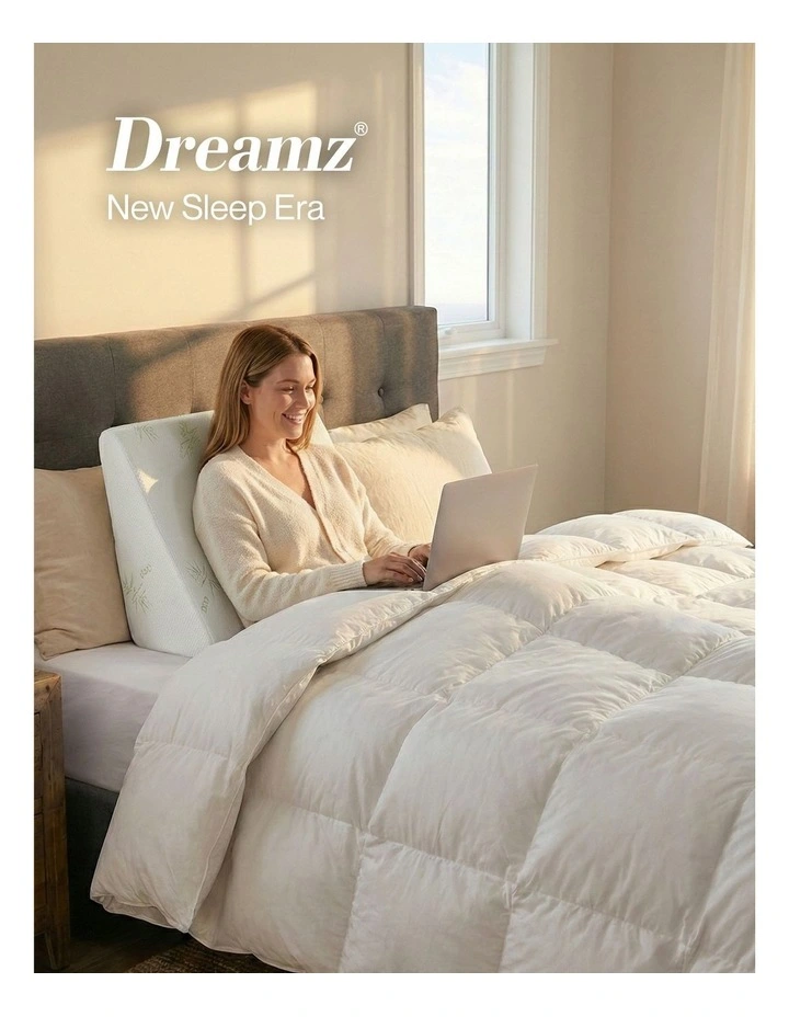 500GSM All Season Goose Down Feather Duvet in King Size image 3