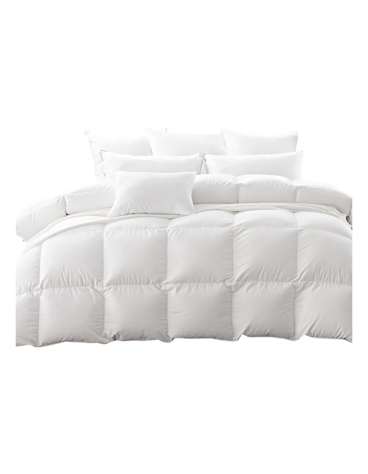 700gsm Goose Down Feather Duvet Double Size in White