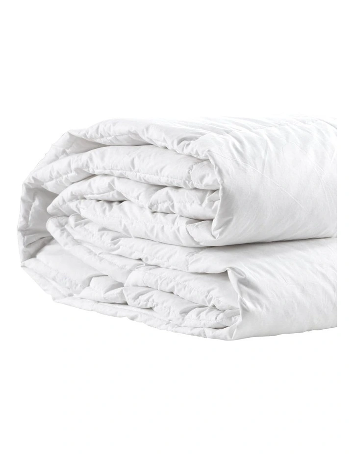 DreamZ 700gsm Goose Down Feather Duvet King Size in White MYER