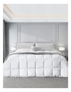 200GSM All Season Quilt Queen Size in White