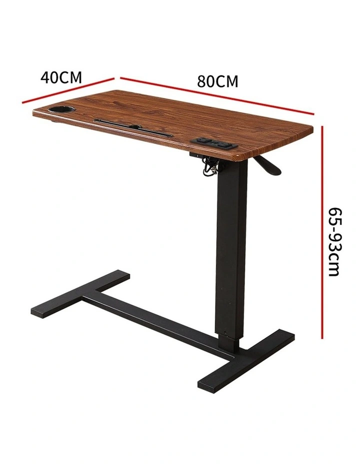 Standing Desk in Brown/Black image 3