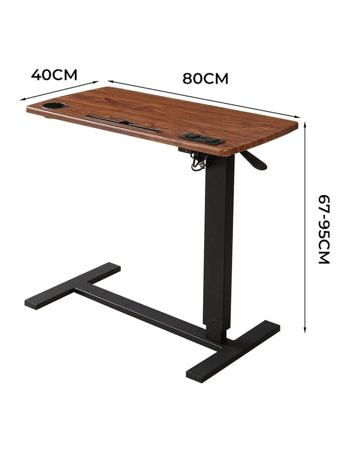 Standing Desk in Brown/Black image 3