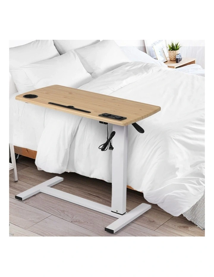 Standing Desk in Oak/White image 7
