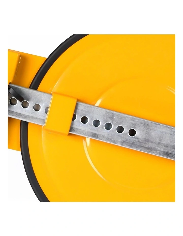Heavy Duty Wheel Lock Clamp 13''-15'' in Yellow image 5