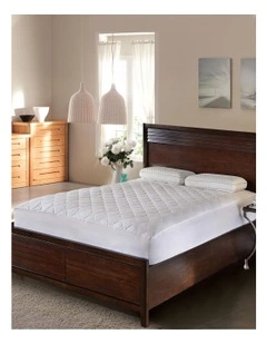 Queen Fitted Waterproof Bed Mattress Protector Covers in White