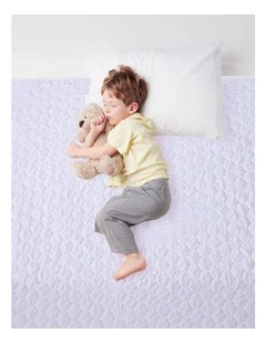 King Waterproof Bed Pad x2 in White