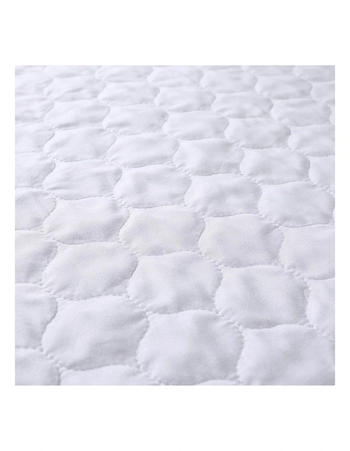 King Waterproof Bed Pad x2 in White image 5