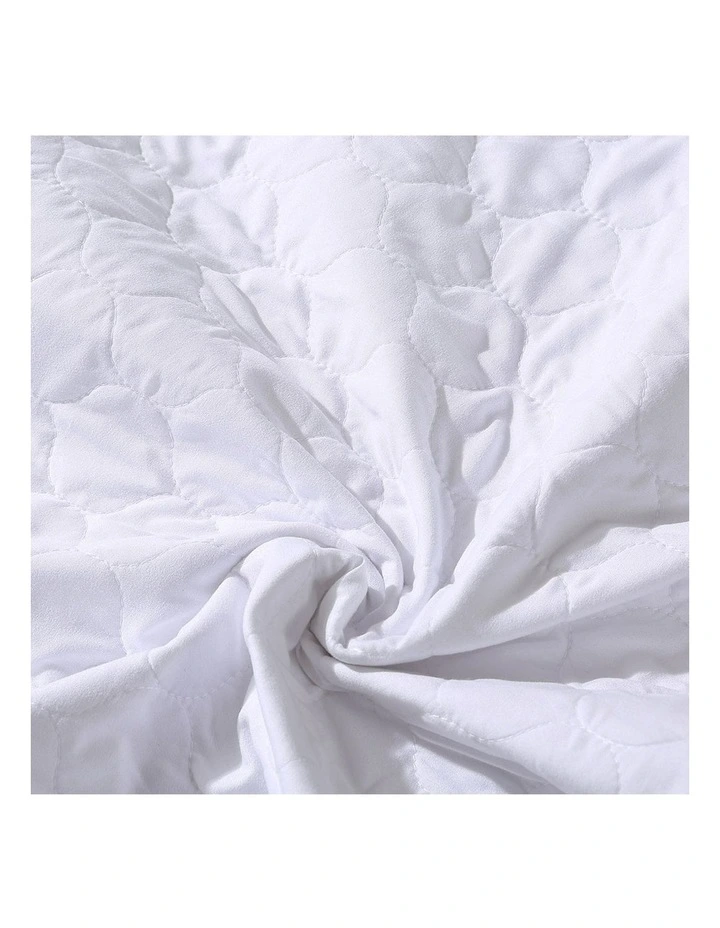 King Waterproof Bed Pad x2 in White image 6