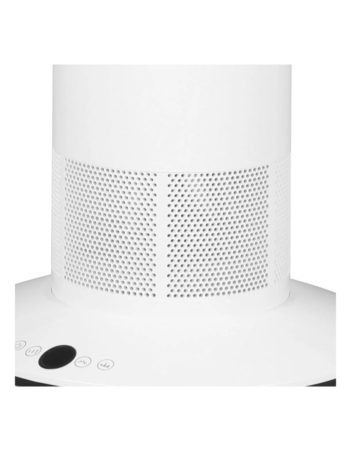 Bladeless Fan Electric Cooler 2 in 1 Air Cool in White image 4