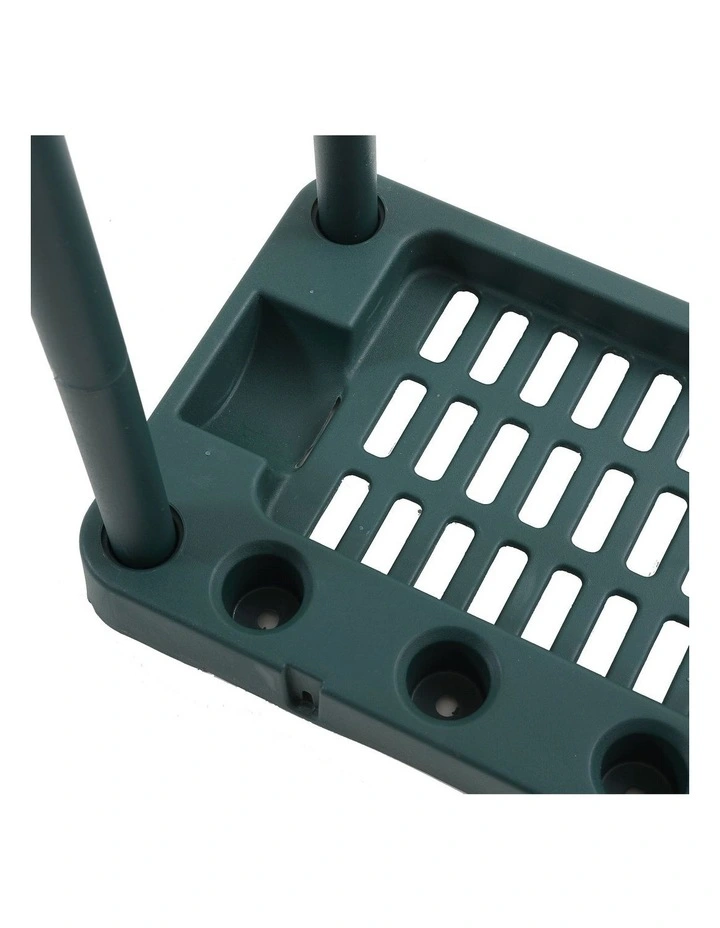 Garden Farm Shed Garage Tools Storage Rack Handles Organizer Holder in Green image 6