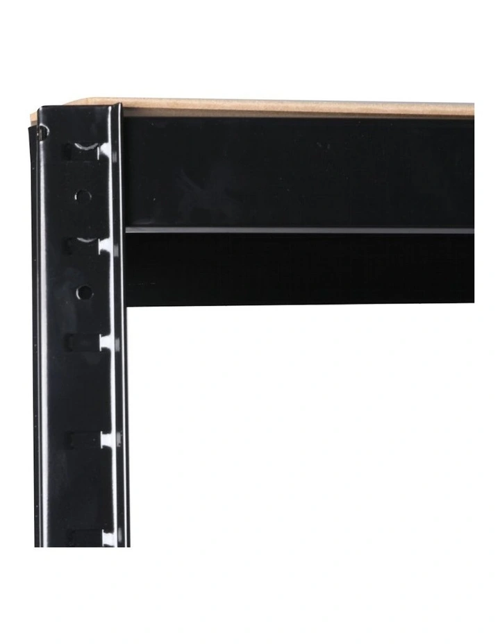 Warehouse Shelving Shelves Steel Pallet Garage Storage1.8X1.2X0.4M in Black image 5