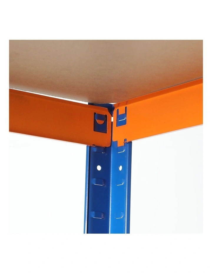 Warehouse Shelving Rack Pallet Racking Storage Steel 1.8X1.2X0.4M in Blue And Orange image 4