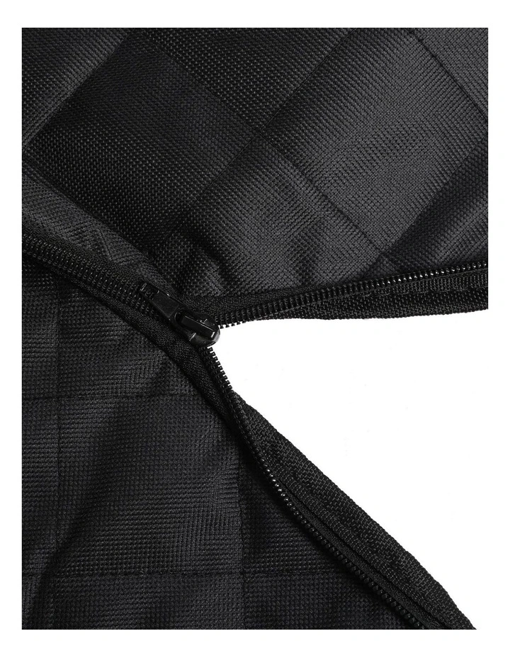 Pet Car Back Seat Cover in Black image 5