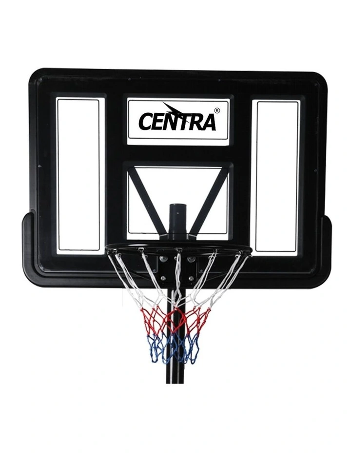 Basketball Hoop Stand Portable 3.05M Height Adjustable Net Ring Backboard in Black image 6