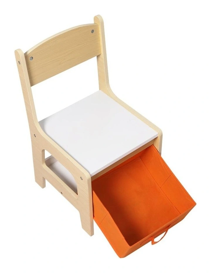 Kids Table and Chairs Set with Storage image 5