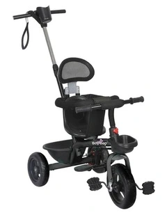 Baby Walker Tricycle Ride On in Black