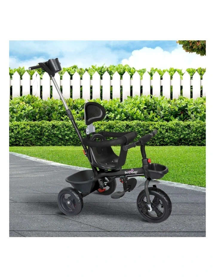 Baby Walker Tricycle Ride On in Black image 7