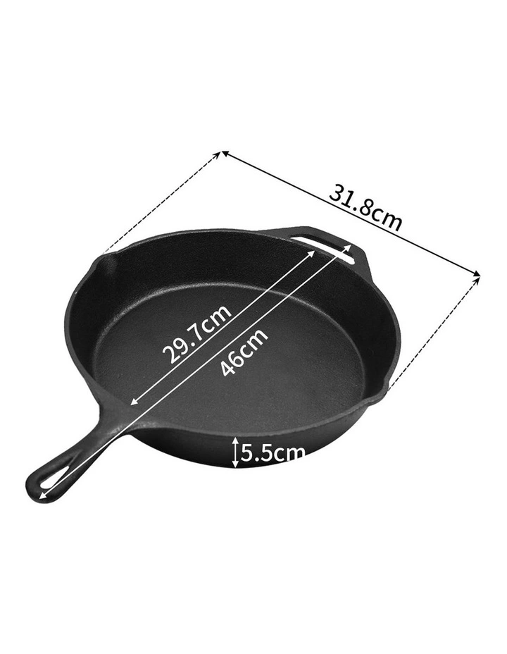 Non-stick Frying Pan 30cm in Black image 3